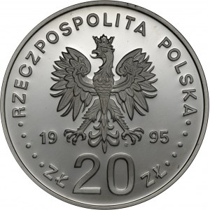 20 zł 1995, ECU - Mikołaj Kopernik, Ag 925