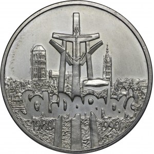 100 000 zł 1990, Solidarność 1980 - 1990, Ag 999