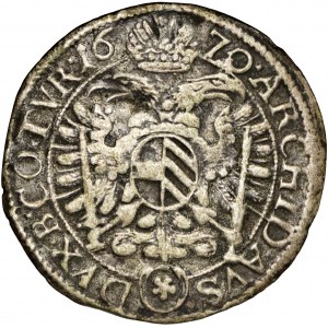 Austria, Leopold I, 3 krajcary Wiedeń 1670