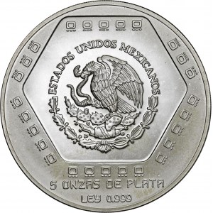 Meksyk, 10 pesos 1994, 5 uncji srebra Ag 999