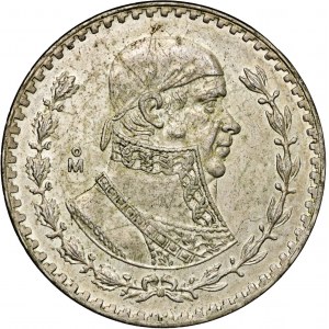 Meksyk, 1 peso 1961, srebro