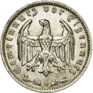 Niemcy, 1 marka 1934, D
