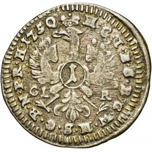 Niemcy, Brandenburg-Bayreuth, 1 krajcar 1750 CLR