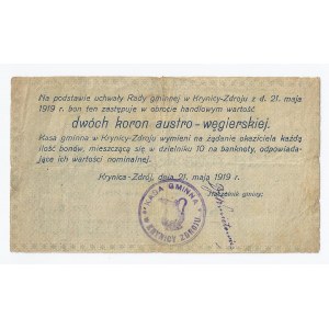 bon Krynica Zdrój, 2 korony, 21.05.1919