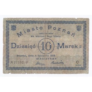 bon Poznań, 5 marek, 04.11.1919