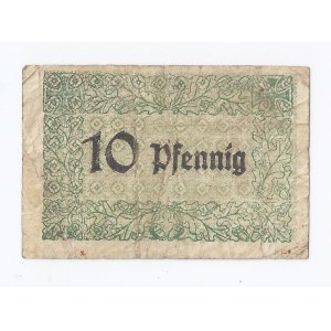 bon Szubin, 10 fenigów, 1918