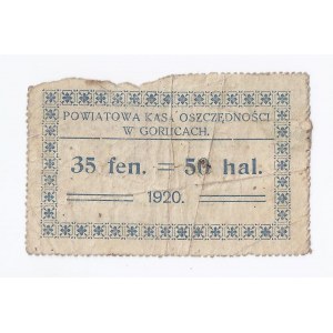 bon Gorlice, 35 fenigów=50 halerzy, 1920