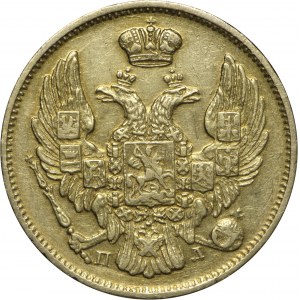3 ruble 20 złotych 1834 złoto