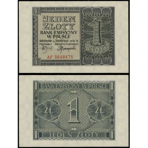 Polen, 1 Zloty, 1.08.1941