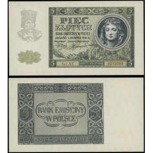 Polska, 5 złotych, 1.08.1941