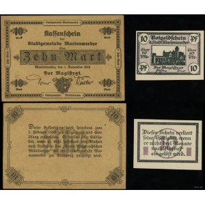 Prusy Zachodnie, zestaw 2 banknotów, 1918-1920
