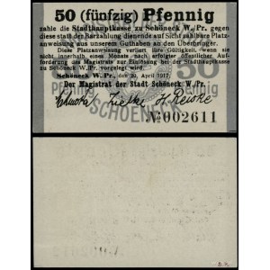 Prusy Zachodnie, 50 fenigów, 20.04.1917