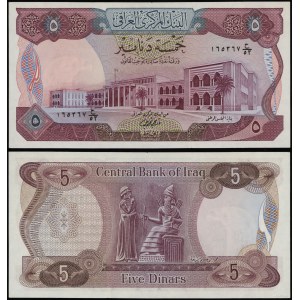 Irak, 5 dinarów, (1973)