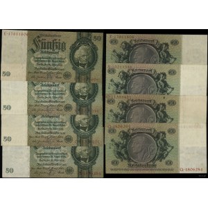 Niemcy, zestaw: 4 x 50 marek, 30.03.1933