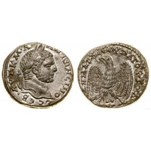 Rzym prowincjonalny, tetradrachma bilonowa, 215-217, Aradus (Arwad)