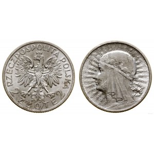 Polska, 2 złote, 1933, Warszawa