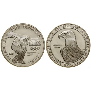 Stany Zjednoczone Ameryki (USA), dolar, 1983 S, San Francisco