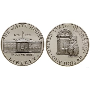 Stany Zjednoczone Ameryki (USA), dolar, 1992 W, West-Point