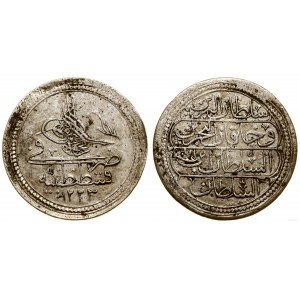Turcja, 1 kurusz, AH 1234 (AD 1819) - 11 rok panowania, Konstantynopol