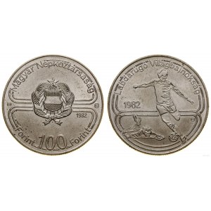 Węgry, 100 forintów, 1982, Budapeszt