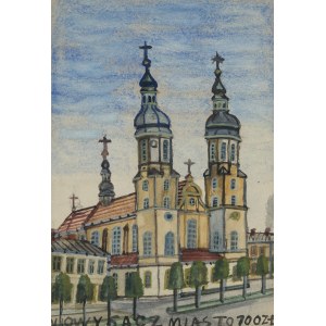 Nikifor Krynicki (1895 - 1968), Stiftsbasilika der Heiligen Margarete in Nowy Sącz.