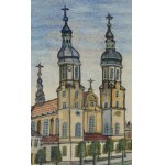 Nikifor Krynicki (1895 - 1968), St. Margaret's Collegiate Basilica in Nowy Sącz.