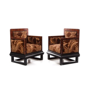 Para foteli w stylu Art Deco
