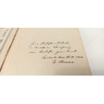 HISTORIA PYSKOWIC GESCHICHTE DER STADT SEISKRETSCHAM Chrząszcz [1900] dedykacja i autograf autora