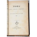 [dedykacja syna] ZALESKI Józef Bohdan - Pisma... Wydanie zbiorowe przejrzane przez autora. T. 1-4. Lwów 1877....