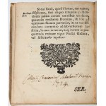 Synodal Constitutions of Gniezno from 1720
