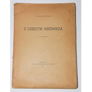 TAUROGIŃSKI Bolesław - Z dziejów Nieświeża, 1937