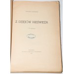 TAUROGIŃSKI Bolesław - Z dziejów Nieświeży, 1937