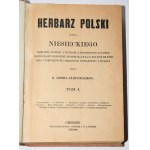 CZARNIECKI-ŁODZIA Kazimierz - Herbarz Polski podług Niesieckiego...Gniezno 1875-1882