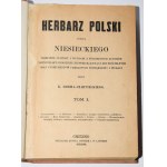 CZARNIECKI-ŁODZIA Kazimierz - Herbarz Polski podług Niesiecki...Gniezno 1875-1882
