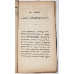 [KRÓLIKOWSKI Ludwik] - Westchnienie pobożne za dynastyą Czartoryskich w Polsce...Paryż 1840