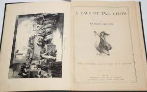 DICKENS Charles - A tale of two cities, ilustr. F. Barnard