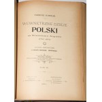 KORZON Tadeusz - Wewnętrzne dzieje Polski za Stanisława Augusta (1764-1794), 1-6 komplet [w 3 wol.]