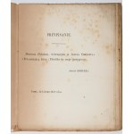 GORECKI Antoni - New collection of poems, Paris 1858