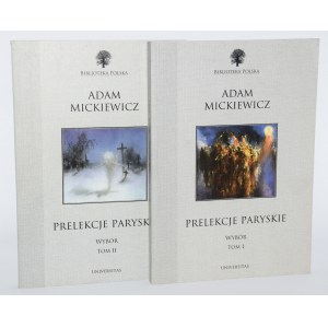 MICKIEWICZ Adam - Prelekcja paryskie. Wybór. 1-2 komplet.