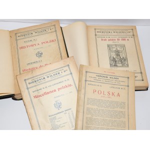 [WILDER, Hieronim] Kataloge des polnischen Antiquars Hieronim Wilder. Warschau 1906-1930.