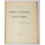 STYKA Jan - Poèmes et tableaux de la grande Guerre...Paris 1916 [Von Tränen, Blut und Eisen].