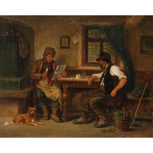 Lorenz MAAS (1845-1882), Odpoczynek, 1872
