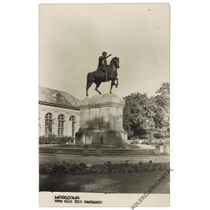 WARSZAWA. Pomnik księcia Józefa Poniatowskiego