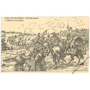Bitwa pod Grunwaldem, mal. Leonard Wintorowski, wyd. Niemojewski