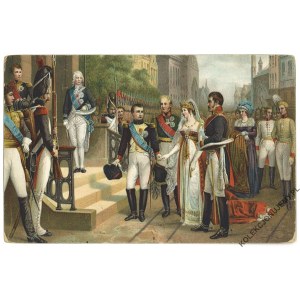 [Napoleon Bonaparte] Napoleon I. und Königin Luise in Tilsit