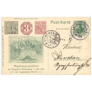 [NIEMCY. Württemberg] Regierungs-Jubiläum des Königreichs Württemberg 1806-1906