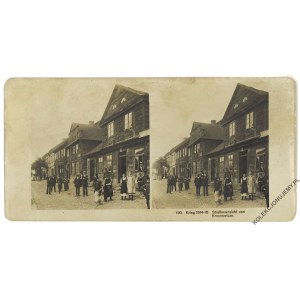 [Krośniewice] Krieg 1914-15. Straßenansicht von Krosnowicze