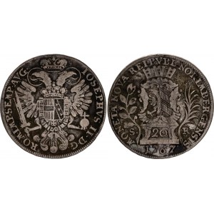 German States Nurnberg 20 Kreuzer 1767 SR