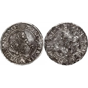 German States Sachsen-Ernestinische Linie Taler 1554 - 1557 (ND)