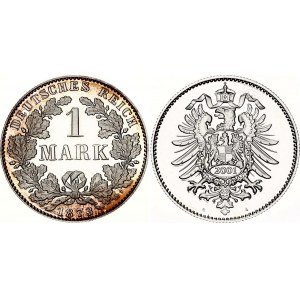 Germany - Empire 1 Mark 1873 (2001) Modern Restrike